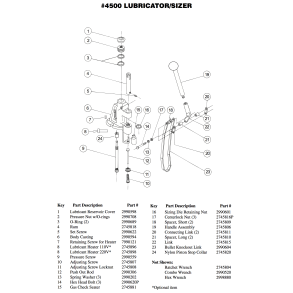 Lyman Set Screw (1 stk.) til 4500 Lubricator Presse