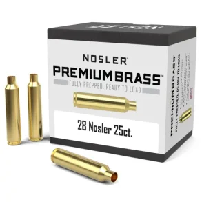 Nosler Premium Brass .28 Nosler - 25 stk.