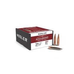 NOSLER 7MM (.284) 168gr SP BULLET AccuBond-LR / 100 stk.
