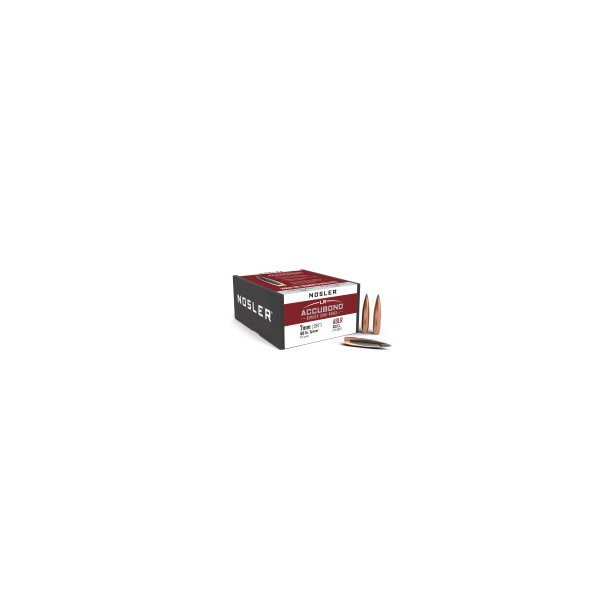 NOSLER 7MM (.284) 168gr SP BULLET AccuBond-LR / 100 stk.