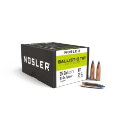 NOSLER 25(.257) 115gr Spitzr BULLET BallisticTip - 50 stk. 