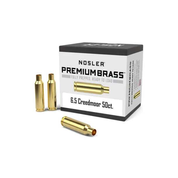 Nosler hylstre - 6.5 Creedmoor - 50 stk.