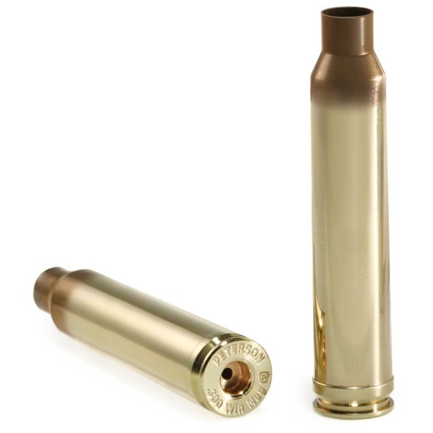 Peterson Brass 300 Winchester Mag - Unprimed / 50 stk.