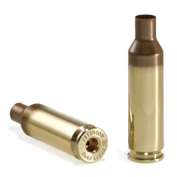Peterson 6x47mm Lapua Hylstre / 100 stk. kasse