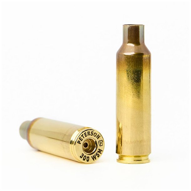 PETERSON BRASS 300 WSM UNPRIMED kasse med 50 stk.
