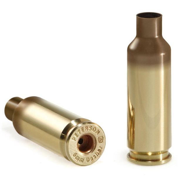 Peterson Brass 6mm Dasher Unprimed - kasse med 50 stk.