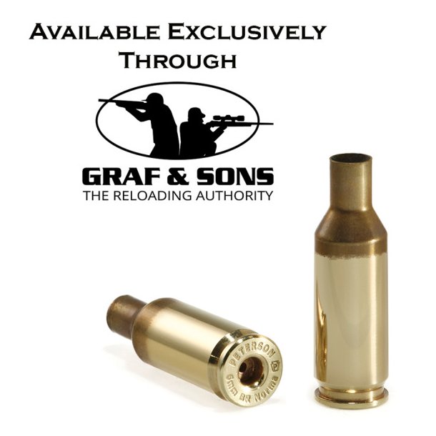 Peterson Brass 6mm BR Norma Unprimed - kasse med 50 stk.
