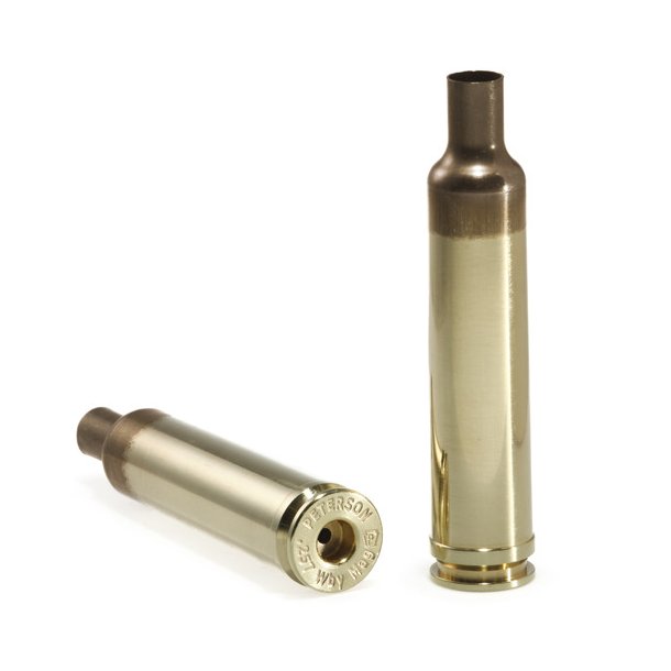 PETERSON BRASS 257 WEATHERBY UNPRIMED - kasse med 50 stk.