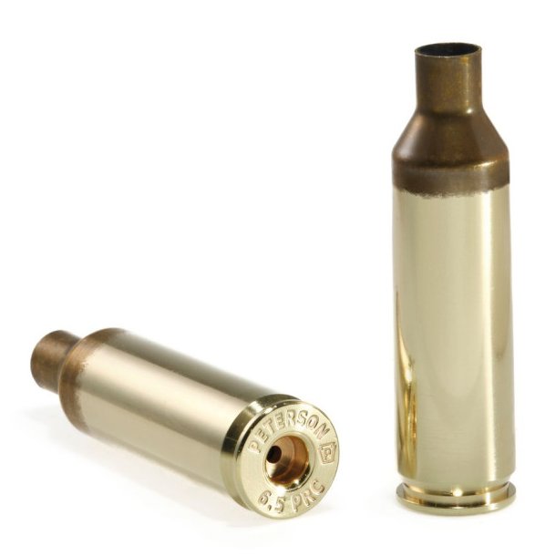 Peterson Brass 6.5 PRC Unprimed - kasse med 50 stk.