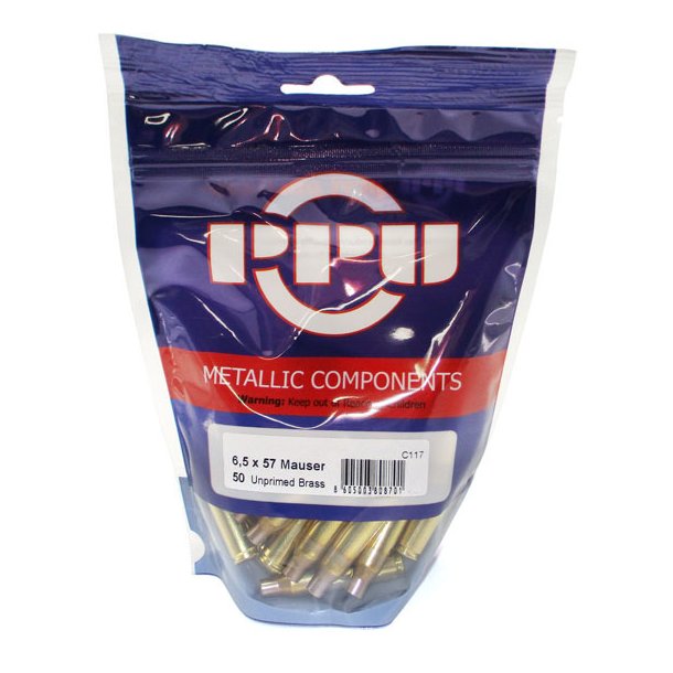 Prvi Partizan Brass 6.5x57 Mauser Unprimed - Pose med 50 stk.