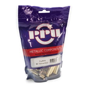 Prvi Partizan Brass 7x57R Rimmed Unprimed - Pose med 50 stk.