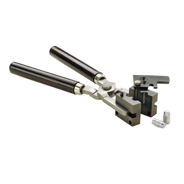 RCBS MOULD HANDLE, STEEL FRAME/HARDWOOD HANDLE