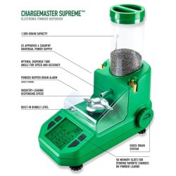 RCBS CHARGEMASTER SUPREME POWDER DISPENSER 120/240v