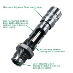 RCBS 6MM BR REMINGTON MATCH MASTER SEATER DIE