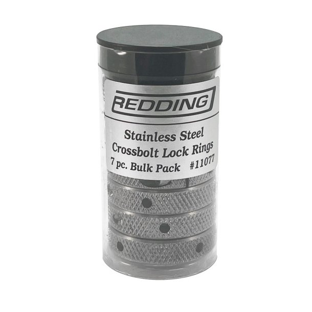 REDDING STS CROSSBOLT DIE LOCK RING BULK PACK OF 7