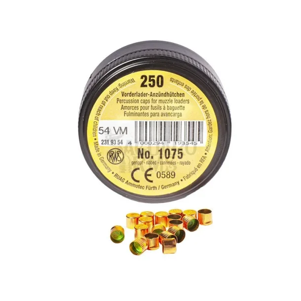 RWS Percussion Fnghtter Nr. 1075 / 250 stk.