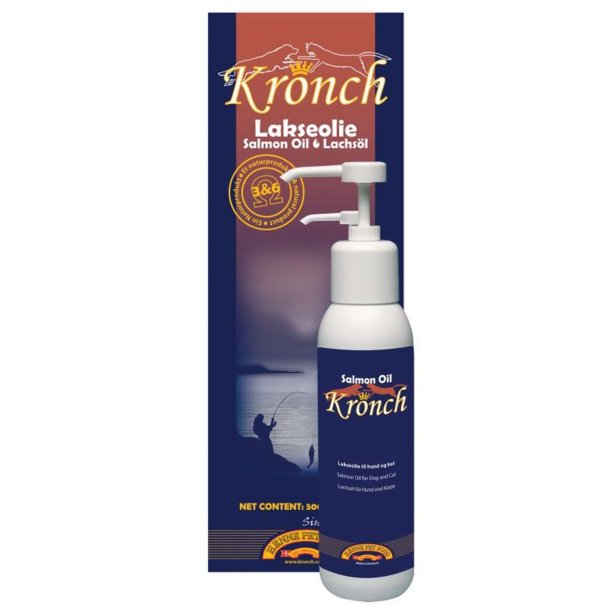 Kronch Lakseolie 500 ml.