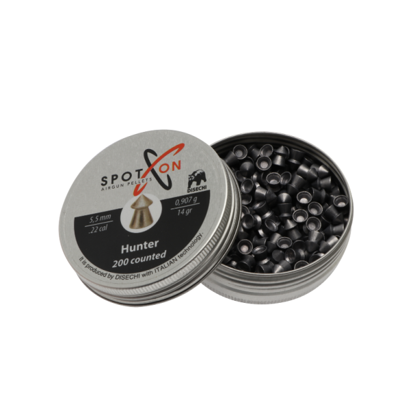 Hagl SpotOn Hunter 5,5mm - 0,907g/14gr. - 200 stk.