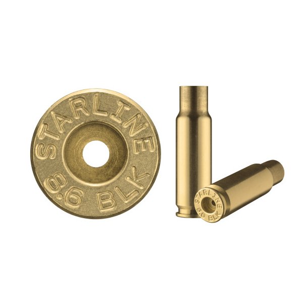 STARLINE BRASS 8.6 BLACK OUT / UNPRIMED 100 stk.