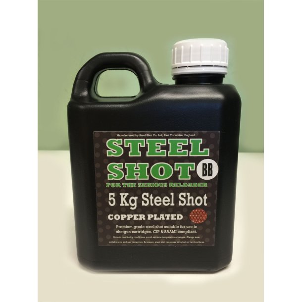 Steel Shot Kobber Coated Steel Shot No. 4 / 3.25mm / 5kg.