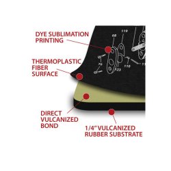 TEKMAT AR-15 CUTAWAY 44"x15"ULTRA LONG GUN MAT