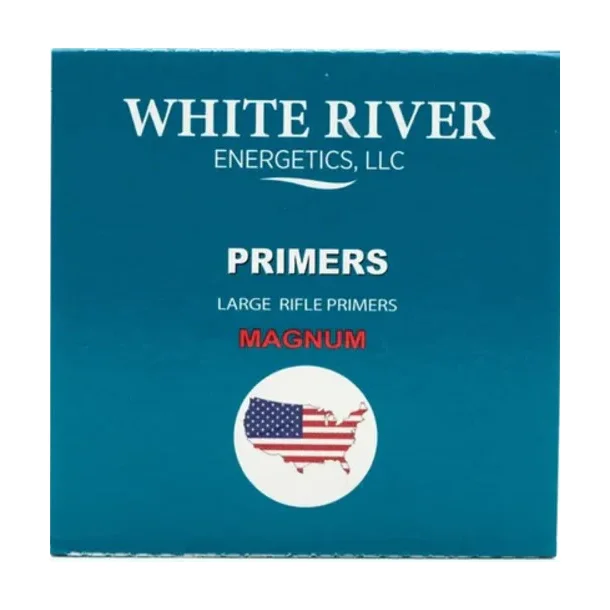 White River F�ngh�tter - Large rifle Magnum / 100 stk.