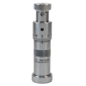 L.E. Wilson Stainless Steel Chamber Type Micrometer Seater Die 243 Winchester