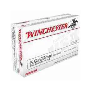Winchester CART,6.5�55,FMJ,140gr / 20 stk. 